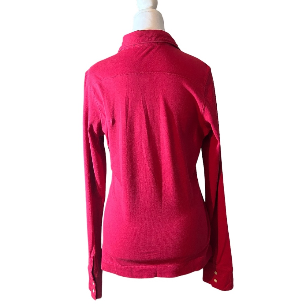 Vineyard Vines Long Sleeve Polo Shirt M - Picture 2 of 4